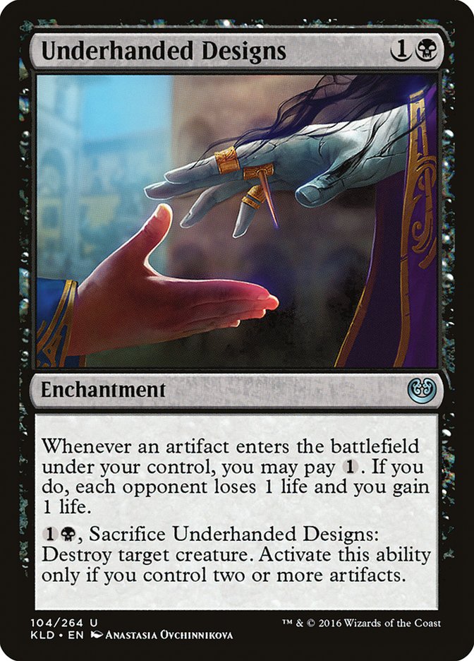 Underhanded Designs [Kaladesh] | Shuffle n Cut Hobbies & Games