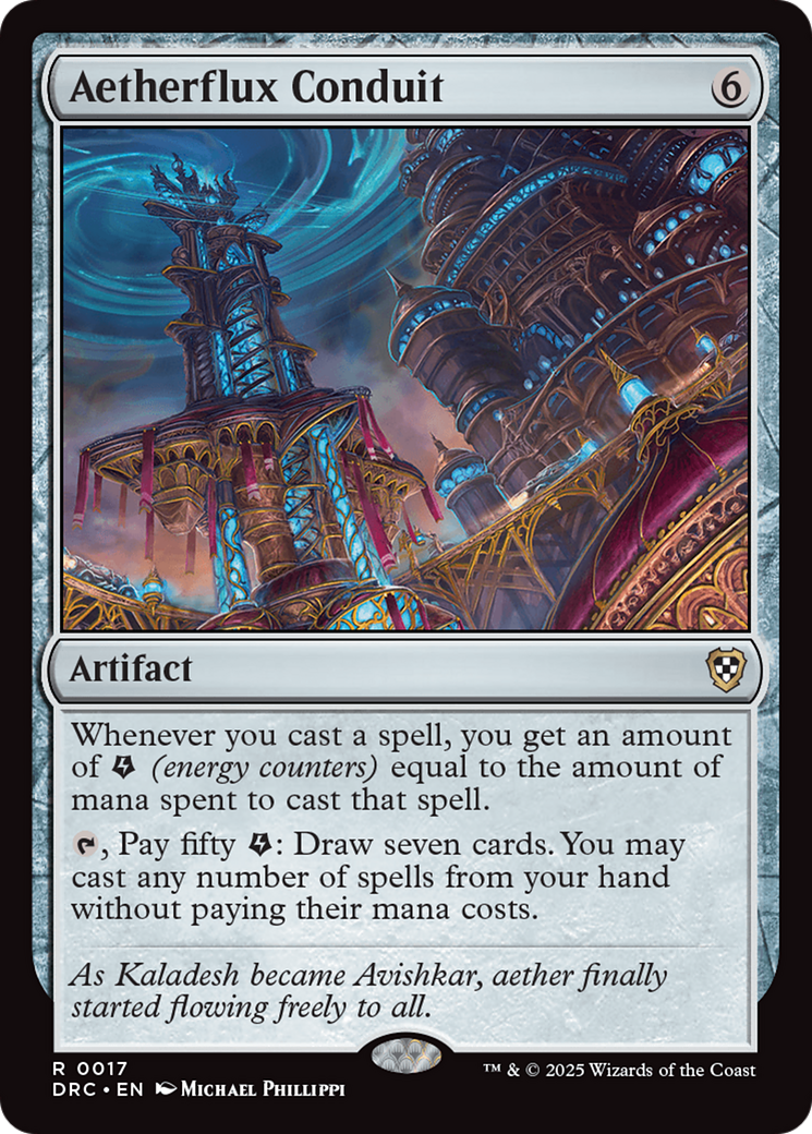 Aetherflux Conduit [Aetherdrift Commander] | Shuffle n Cut Hobbies & Games