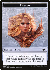 Illusion (005) // Serra the Benevolent Emblem (020) Double-Sided Token [Modern Horizons Tokens] | Shuffle n Cut Hobbies & Games