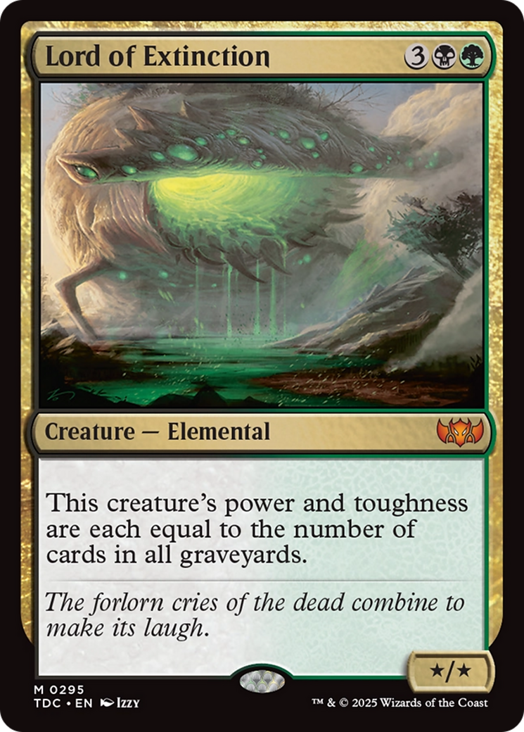 Lord of Extinction [Tarkir: Dragonstorm Commander] | Shuffle n Cut Hobbies & Games