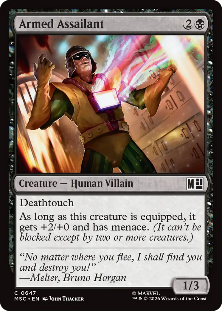 Armed Assailant [Marvel Super Heroes Commander] | Shuffle n Cut Hobbies & Games