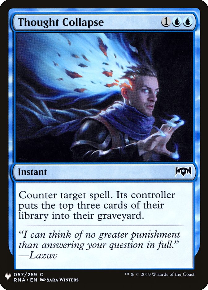 Thought Collapse [Mystery Booster] | Shuffle n Cut Hobbies & Games