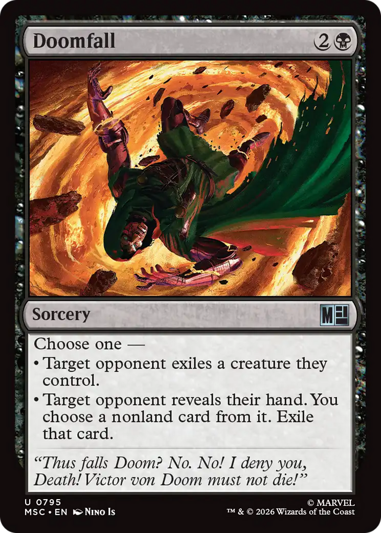 Doomfall [Marvel Super Heroes Commander] | Shuffle n Cut Hobbies & Games