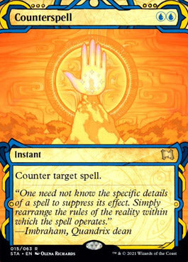 Counterspell (Foil Etched) [Strixhaven: Mystical Archive] | Shuffle n Cut Hobbies & Games