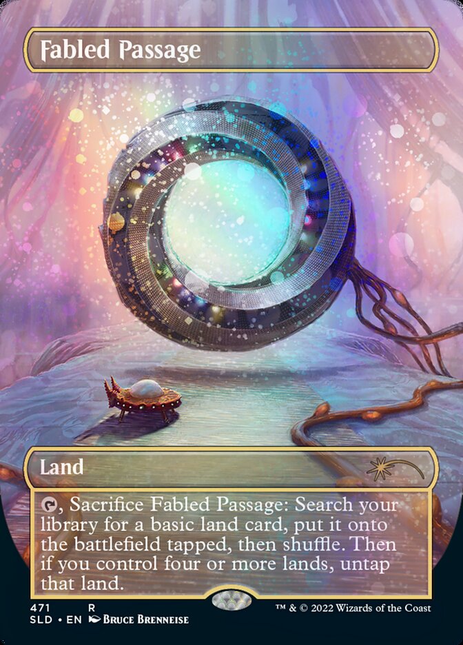 Fabled Passage (Galaxy Foil) [Secret Lair Drop Series] | Shuffle n Cut Hobbies & Games