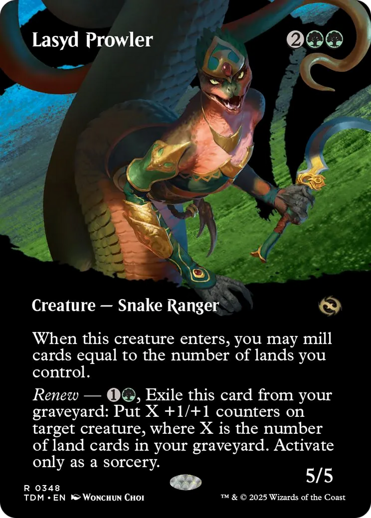 Lasyd Prowler (Borderless) [Tarkir: Dragonstorm] | Shuffle n Cut Hobbies & Games