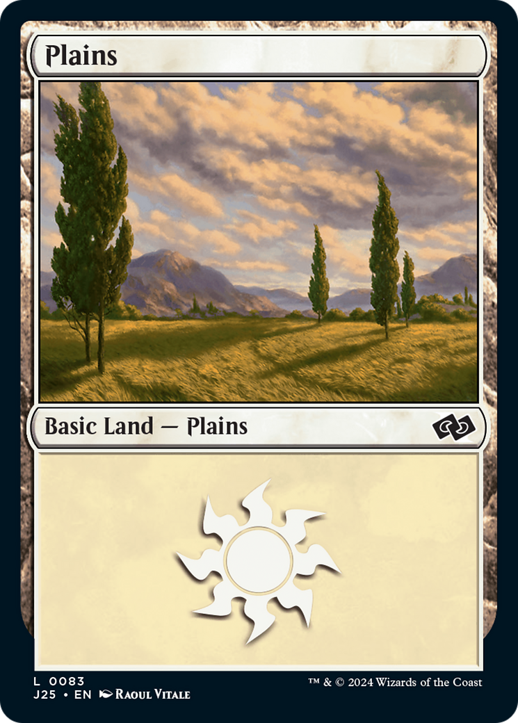Plains (83) [Foundations Jumpstart] | Shuffle n Cut Hobbies & Games