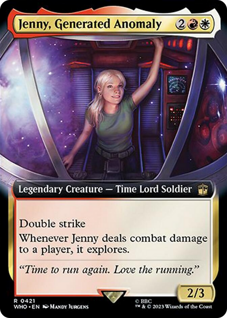 Jenny, Generated Anomaly (Extended Art) [Doctor Who] | Shuffle n Cut Hobbies & Games
