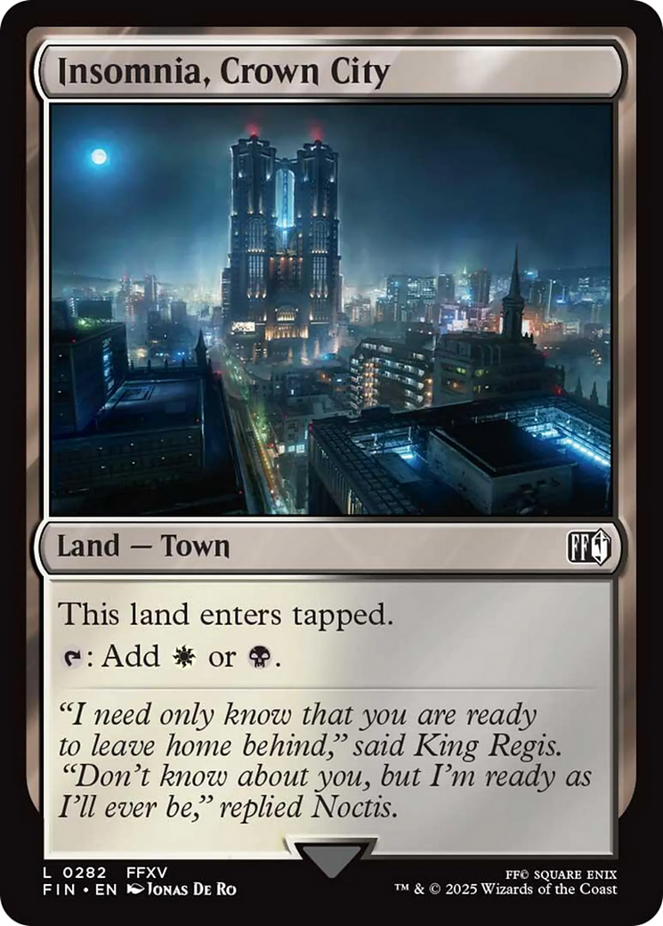 Insomnia, Crown City [FINAL FANTASY] | Shuffle n Cut Hobbies & Games