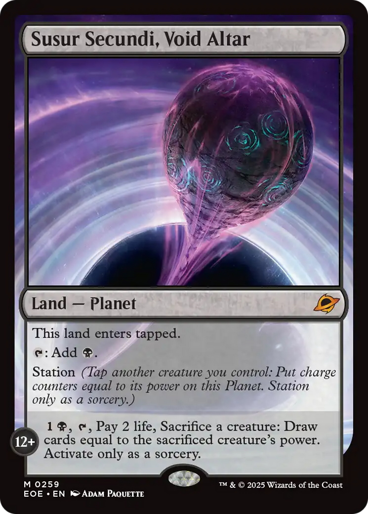 Susur Secundi, Void Altar [Edge of Eternities] | Shuffle n Cut Hobbies & Games