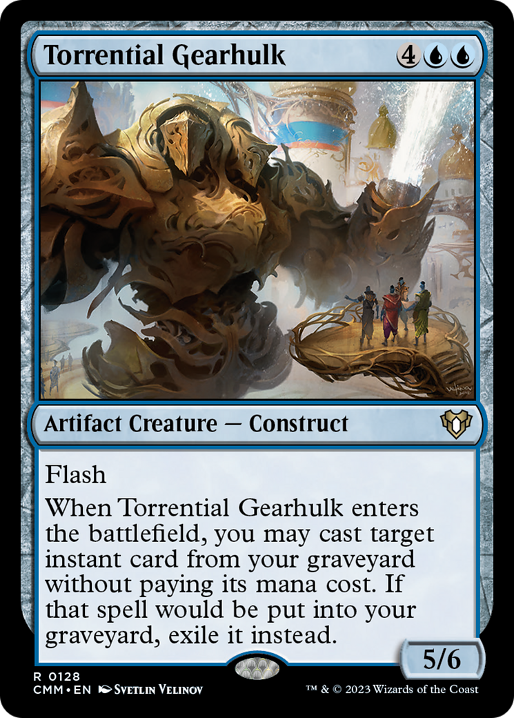Torrential Gearhulk [Commander Masters] | Shuffle n Cut Hobbies & Games