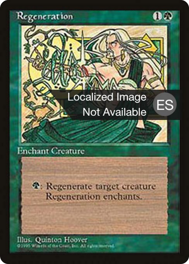 Regeneration [Fourth Edition Foreign Black Border] | Shuffle n Cut Hobbies & Games