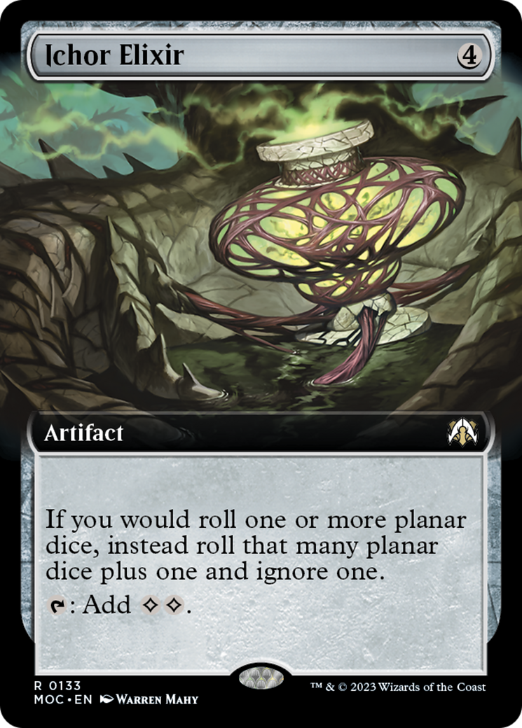 Ichor Elixir (Extended Art) [March of the Machine Commander] | Shuffle n Cut Hobbies & Games