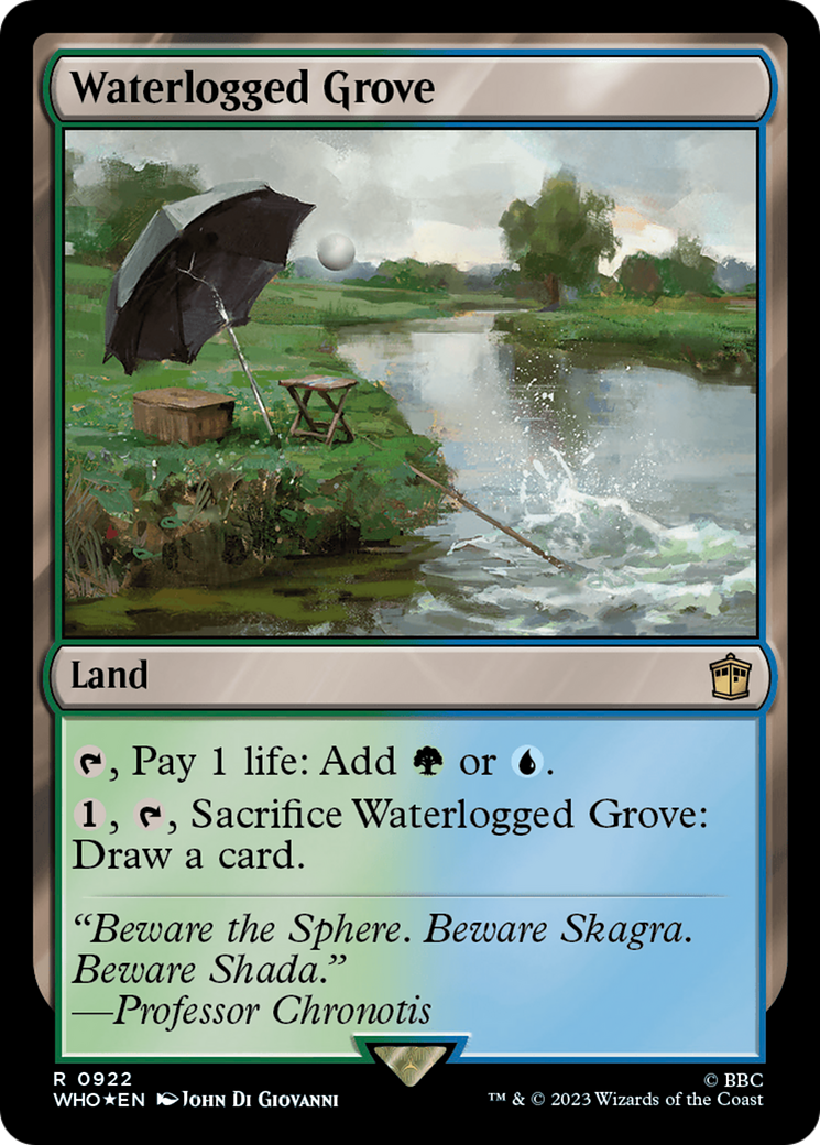 Waterlogged Grove (Surge Foil) [Doctor Who] | Shuffle n Cut Hobbies & Games