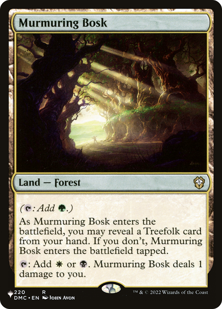 Murmuring Bosk (DMC) [The List] | Shuffle n Cut Hobbies & Games