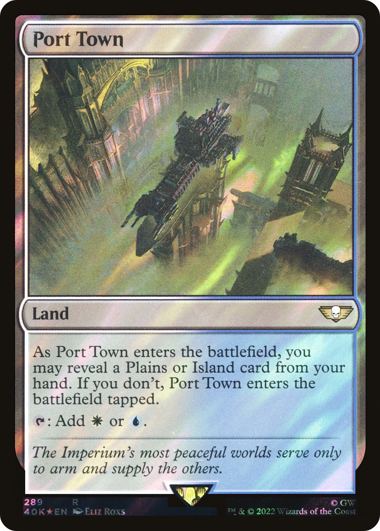 Port Town (Surge Foil) [Marvel Super Heroes Commander] | Shuffle n Cut Hobbies & Games