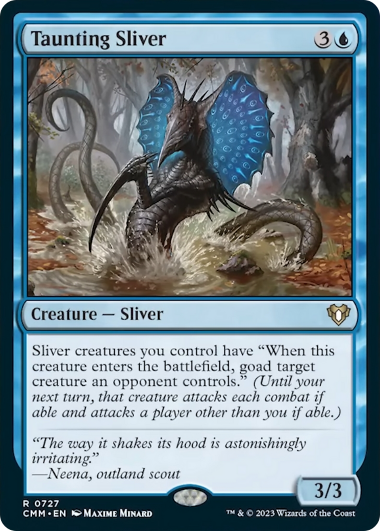 Taunting Sliver [Commander Masters] | Shuffle n Cut Hobbies & Games
