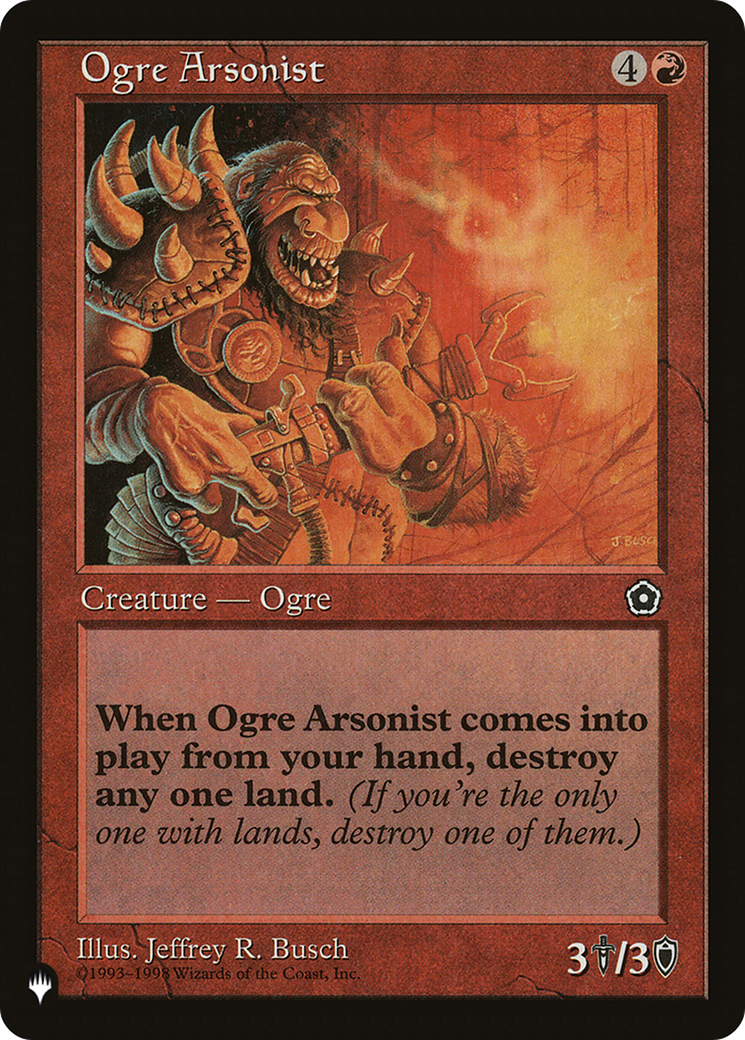 Ogre Arsonist [The List] | Shuffle n Cut Hobbies & Games