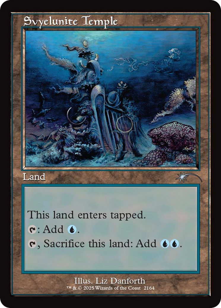 Svyelunite Temple (Retro Frame) [Secret Lair Drop Series] | Shuffle n Cut Hobbies & Games