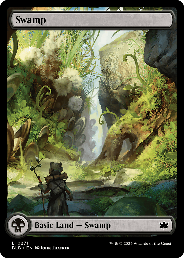 Swamp (0271) [Bloomburrow] | Shuffle n Cut Hobbies & Games