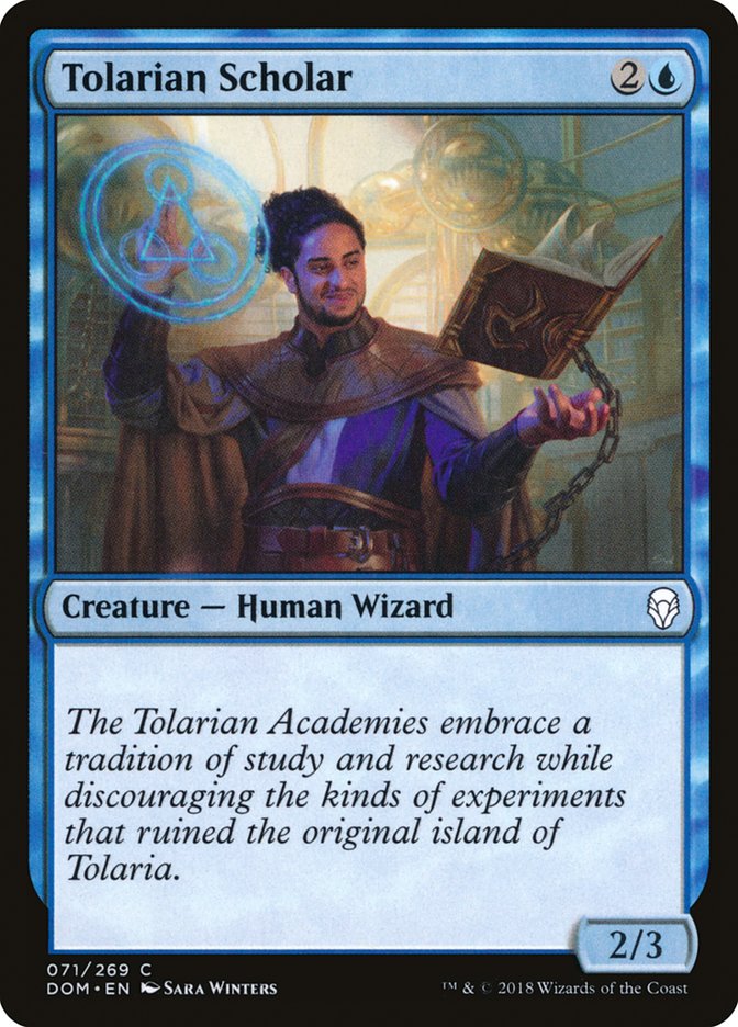 Tolarian Scholar [Dominaria] | Shuffle n Cut Hobbies & Games