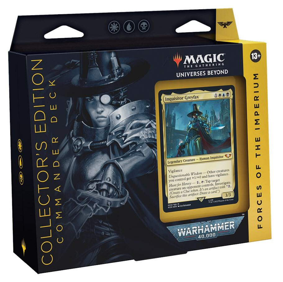 Warhammer 40,000 - Commander Deck (Forces of the Imperium - Collector's Edition) | Shuffle n Cut Hobbies & Games