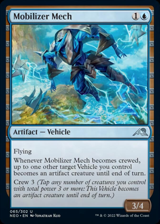 Mobilizer Mech [Kamigawa: Neon Dynasty] | Shuffle n Cut Hobbies & Games