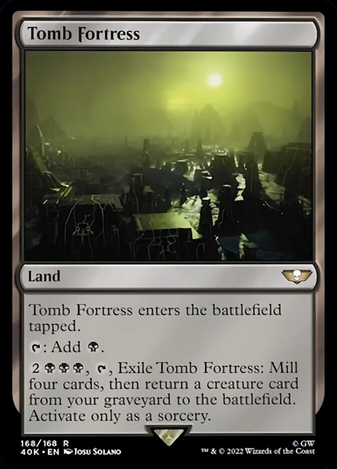 Tomb Fortress (Surge Foil) [Warhammer 40,000] | Shuffle n Cut Hobbies & Games