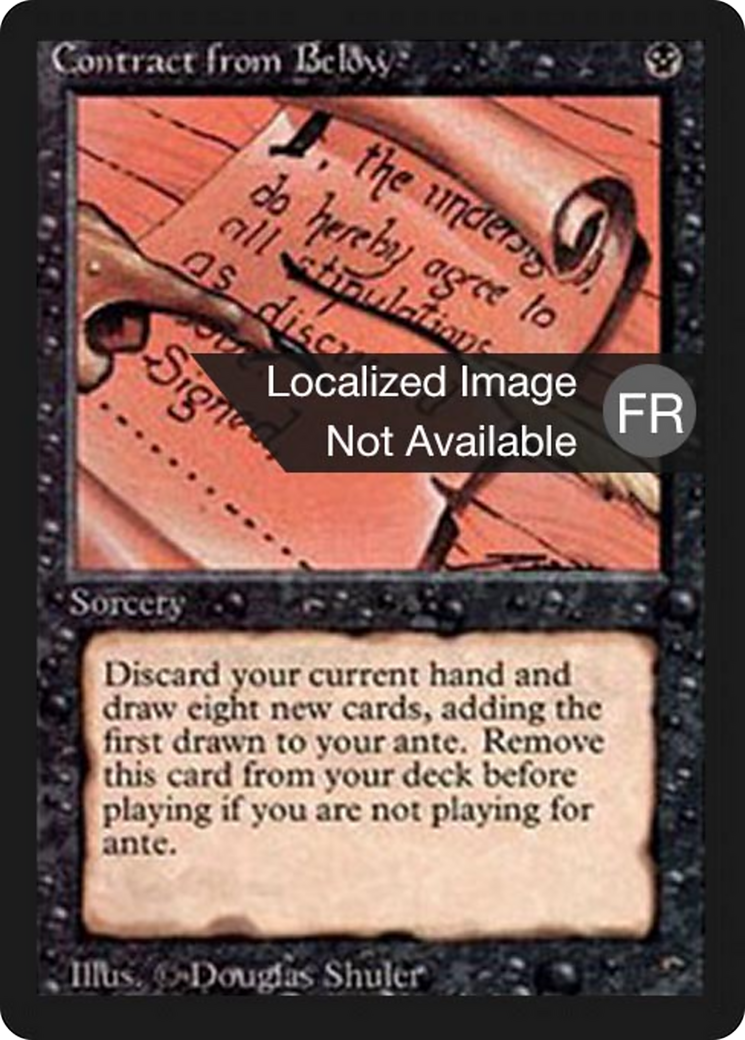 Contract from Below [Foreign Black Border] | Shuffle n Cut Hobbies & Games