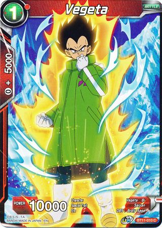 Vegeta (BT11-010) [Vermilion Bloodline 2nd Edition] | Shuffle n Cut Hobbies & Games