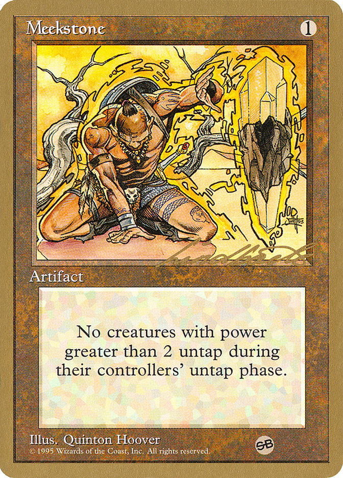 Meekstone (Leon Lindback) (SB) [Pro Tour Collector Set] | Shuffle n Cut Hobbies & Games