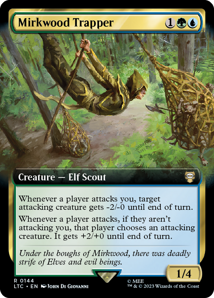 Mirkwood Trapper (Extended Art) [The Lord of the Rings: Tales of Middle-Earth Commander] | Shuffle n Cut Hobbies & Games