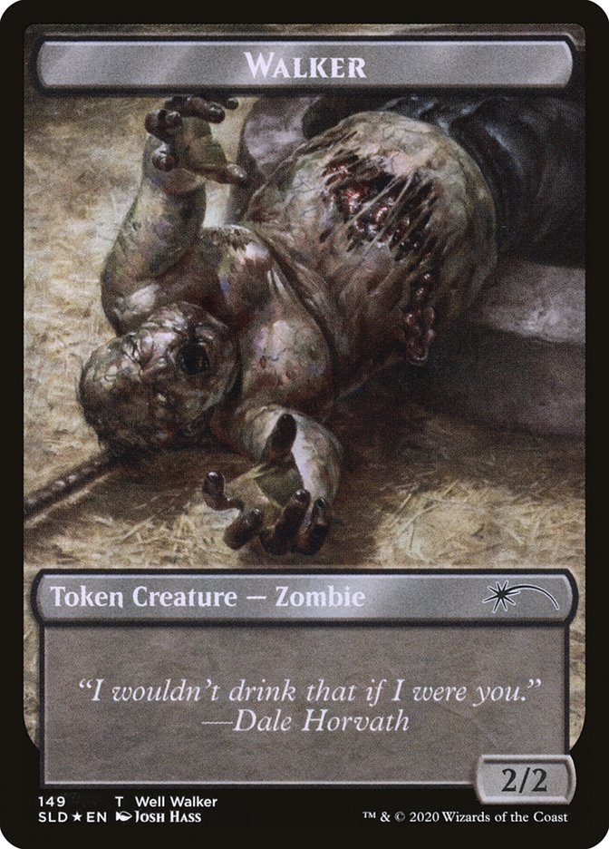 Walker Token (149 // 150) Double-Sided Token [Secret Lair Drop Series] | Shuffle n Cut Hobbies & Games
