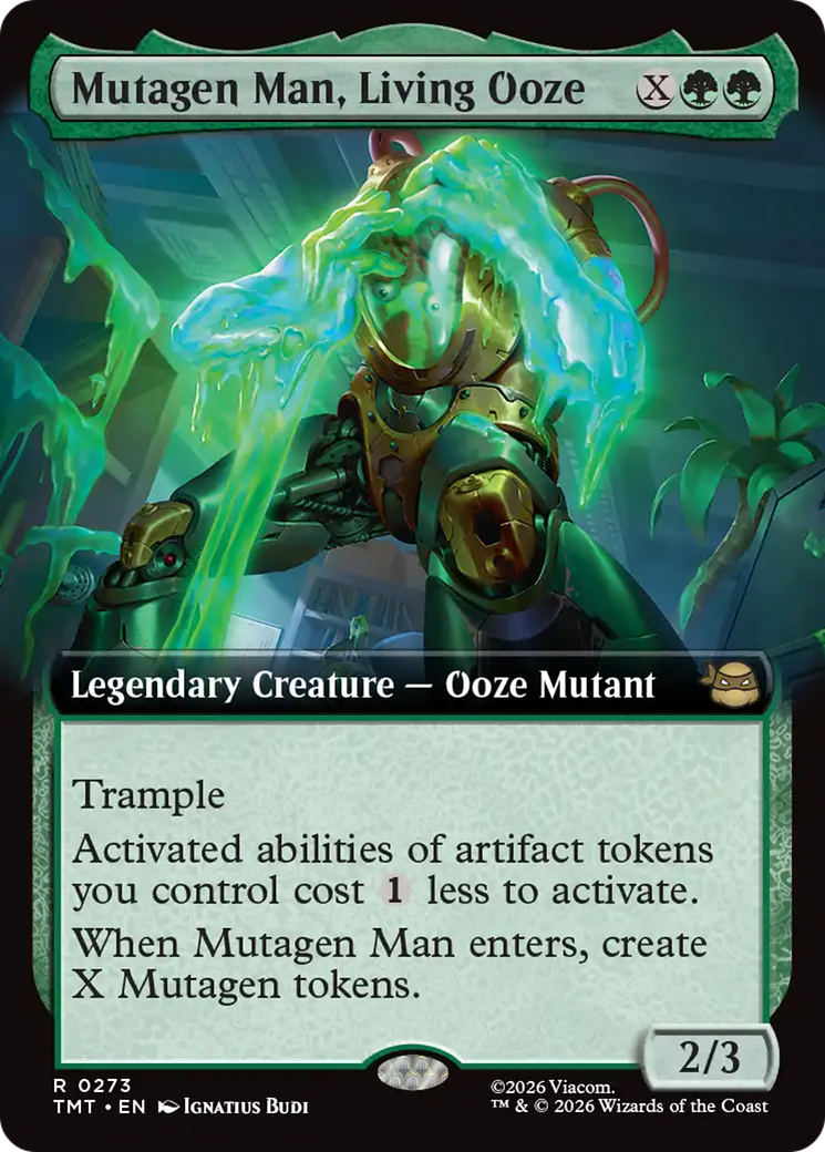 Mutagen Man, Living Ooze (Extended Art) [Teenage Mutant Ninja Turtles] | Shuffle n Cut Hobbies & Games