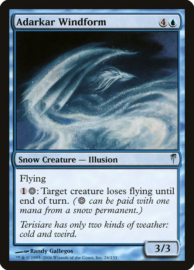Adarkar Windform [Coldsnap] | Shuffle n Cut Hobbies & Games