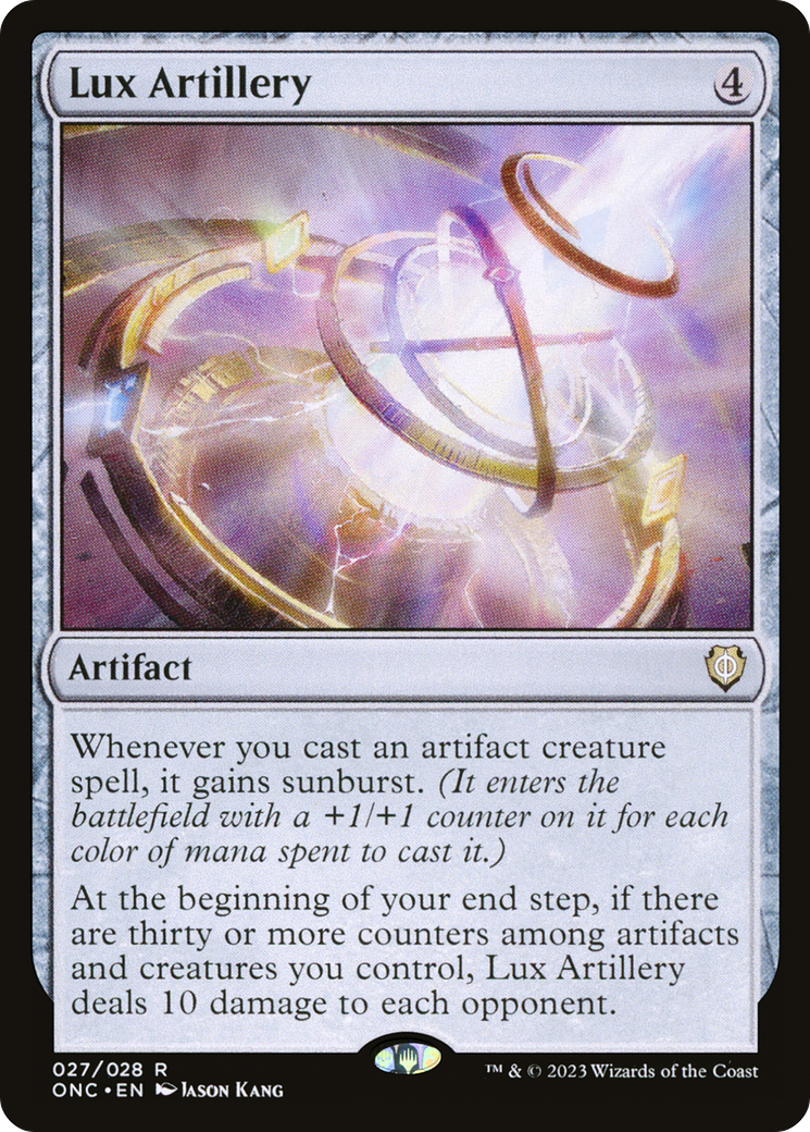Lux Artillery [Phyrexia: All Will Be One Commander] | Shuffle n Cut Hobbies & Games