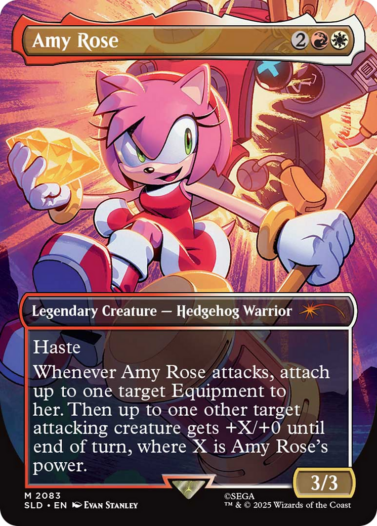 Amy Rose (Rainbow Foil) [Secret Lair Drop Series] | Shuffle n Cut Hobbies & Games