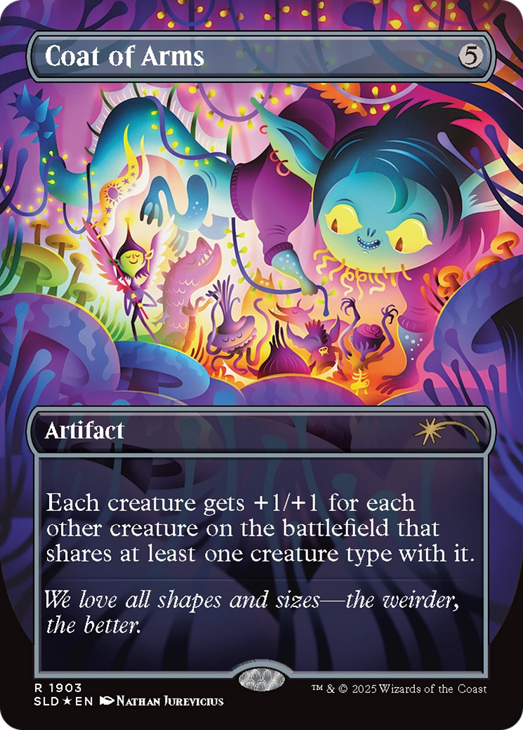 Coat of Arms (Double Rainbow Foil) [Secret Lair Drop Series] | Shuffle n Cut Hobbies & Games