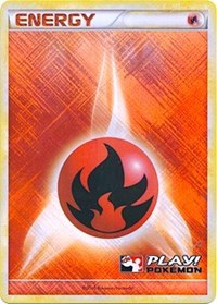 Fire Energy (2010 Play Pokemon Promo) [League & Championship Cards] | Shuffle n Cut Hobbies & Games
