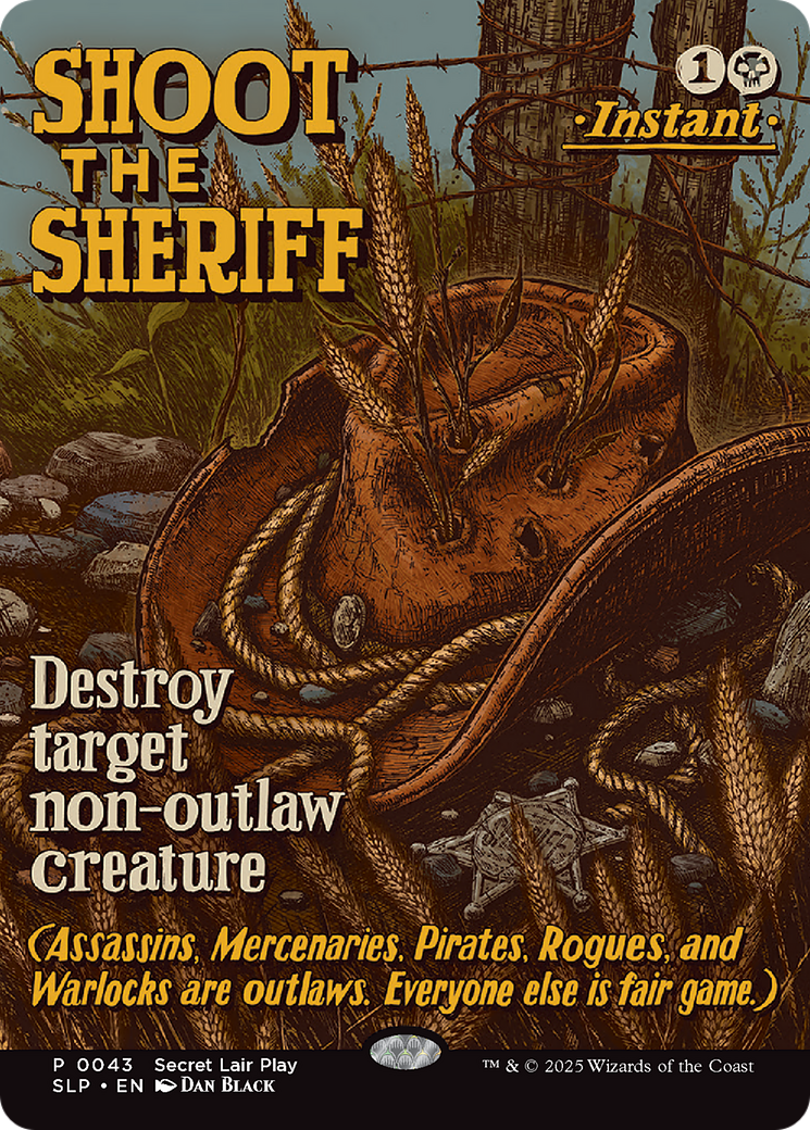 Shoot the Sheriff [Secret Lair Showdown] | Shuffle n Cut Hobbies & Games
