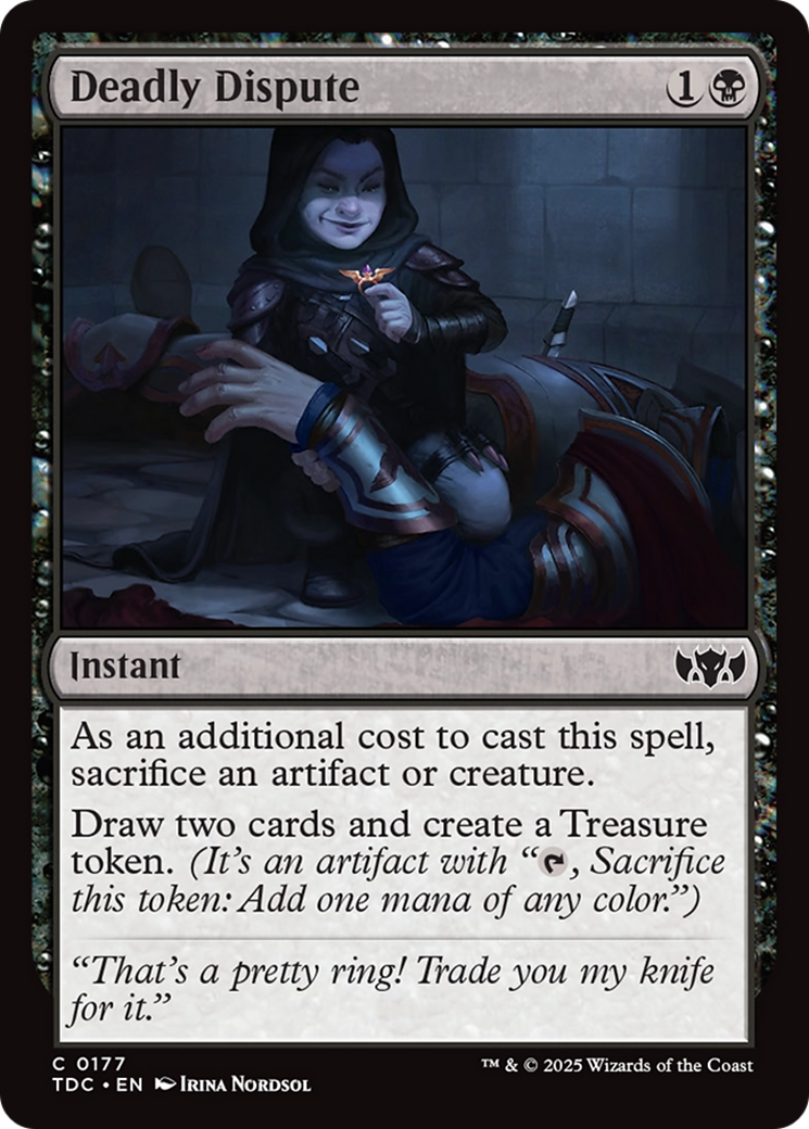 Deadly Dispute [Tarkir: Dragonstorm Commander] | Shuffle n Cut Hobbies & Games