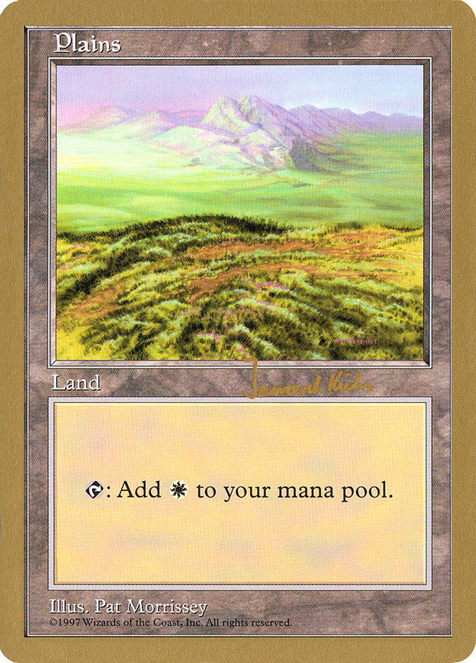 Plains (jk433) (Janosch Kuhn) [World Championship Decks 1997] | Shuffle n Cut Hobbies & Games