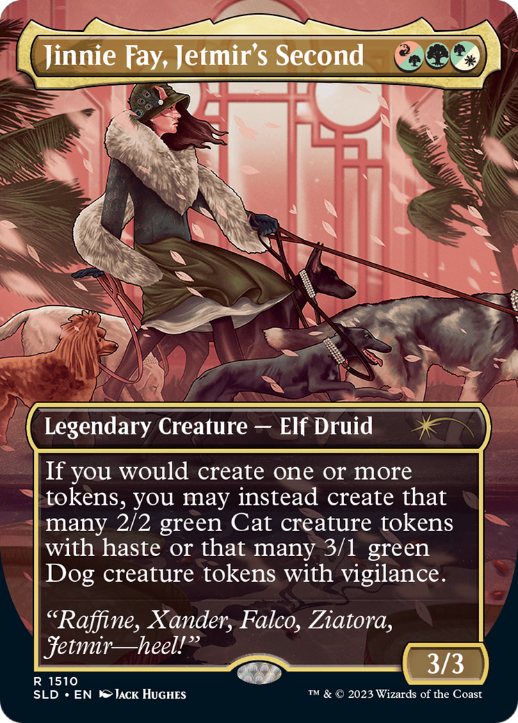 Jinnie Fay, Jetmir's Second // Jinnie Fay, Jetmir's Second [Secret Lair Commander Deck: Raining Cats and Dogs] | Shuffle n Cut Hobbies & Games