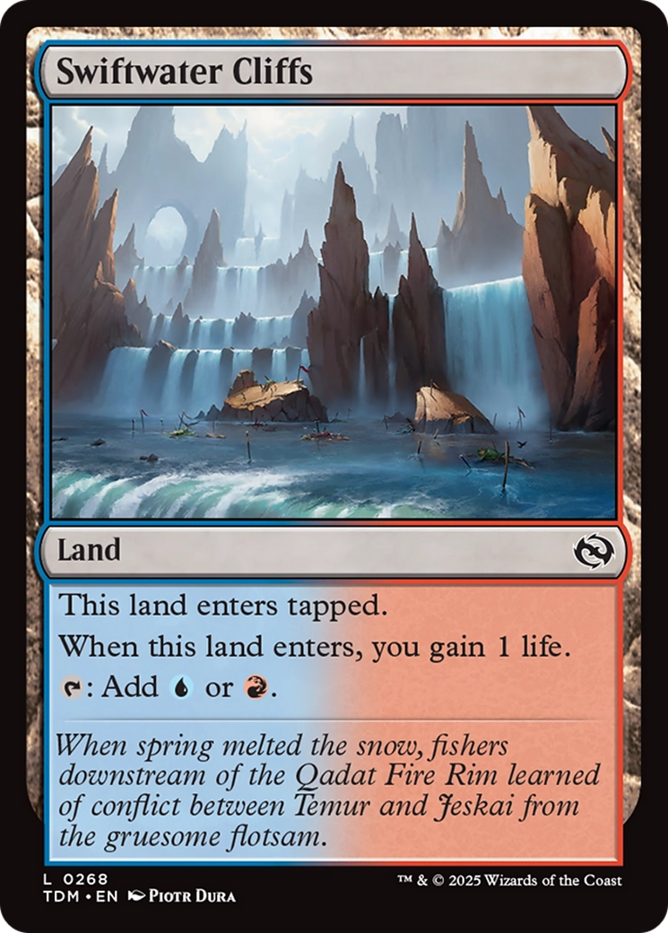 Swiftwater Cliffs [Tarkir: Dragonstorm] | Shuffle n Cut Hobbies & Games