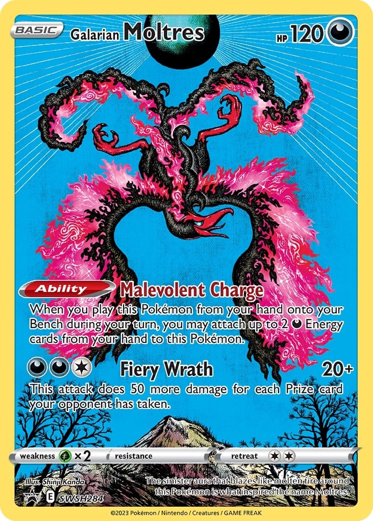 Galarian Moltres (SWSH284) [Sword & Shield: Black Star Promos] | Shuffle n Cut Hobbies & Games