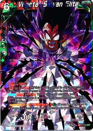 Vegeta, Saiyan Elite (BT7-114) [Assault of the Saiyans] | Shuffle n Cut Hobbies & Games