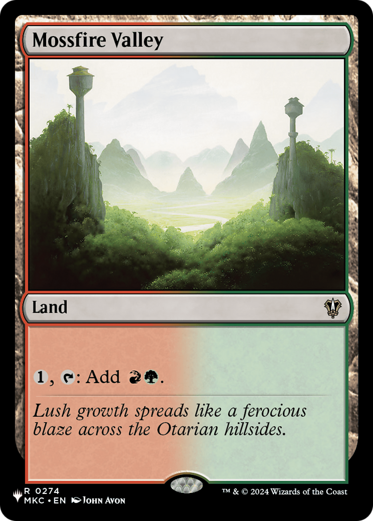 Mossfire Valley (MKC) [The List] | Shuffle n Cut Hobbies & Games