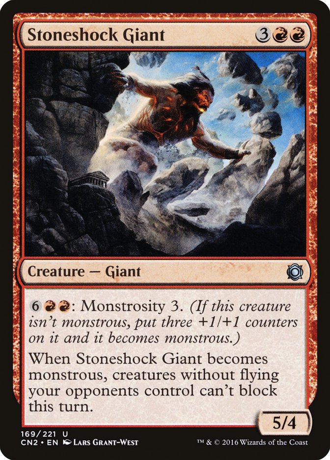 Stoneshock Giant [Conspiracy: Take the Crown] | Shuffle n Cut Hobbies & Games