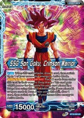Son Goku // SSG Son Goku, Crimson Warrior (BT16-020) [Realm of the Gods] | Shuffle n Cut Hobbies & Games