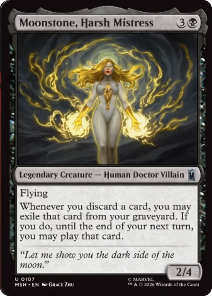Moonstone, Harsh Mistress [Marvel Super Heroes] | Shuffle n Cut Hobbies & Games